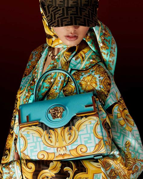 versace x fendi collection|fendi versace handbag.